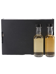 AnCnoc 12 Year Old & Peated Heart Press Samples 2 x 5cl