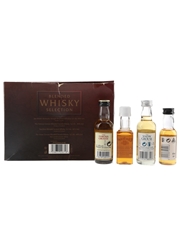 Blended Whisky Selection Jim Beam, Famous Grouse, Teacher's & Snow Grouse 4 x 5cl / 40%