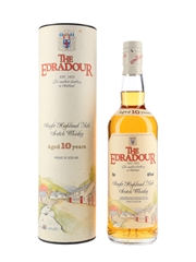 Edradour 10 Year Old Bottled 1990s - Includes Edradour Poster 70cl / 40%