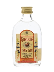 Gordon's Dry Gin Bottled 1970s - Wax & Vitale 3.98cl / 40%