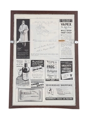 Johnnie Walker Advert - Good Work, Good Whisky The Illustrated London News, 1941 39.5cm x 27cm