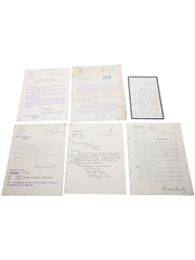 Assorted Correspondence & Price Lists, Dated 1904-1909
