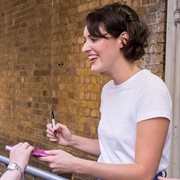 Fleabag Script With M & S Gin & Tonic Signed By Phoebe Waller-Bridge 