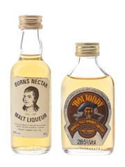 Burns Nectar & Hot Today Whisky Liqueurs