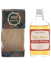 Glen Mhor 8 Year Old 100 Proof Bottled 1970s - Gordon & MacPhail 5cl / 57%