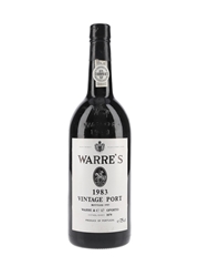 Warre's 1983 Vintage Port Bottled 1985 75cl / 20%