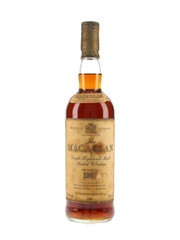 Macallan 1967 18 Year Old Bottled 1986 75cl / 43%