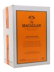 Macallan Edition No.2  6 x 70cl / 48.2%