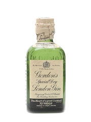 Gordon's Gin Spring Cap Miniature