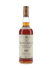 Macallan 1967 18 Year Old Bottled 1986 75cl / 43%