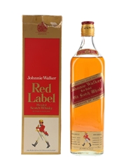 Johnnie Walker Red Label Bottled 1970s 94.6cl