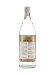 Bacardi Carta Blanca Superior Bottled 1970s 100cl