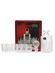 Opera Royal Crystal Rock Decanter & Glasses