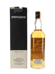 Springbank 8 Year Old Bottled 1980s - Consorzio Vinicolo 75cl / 43%