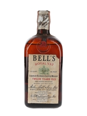 Bell's 12 Year Old Royal Vat Bottled 1940s - Heublein & Bros 75.7cl / 43%