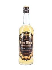Glen Blair 5 Year Old Bottled 1980s - Gussago 75cl / 40%
