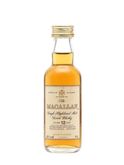 Macallan 12 Years Old Japanese Release Miniature