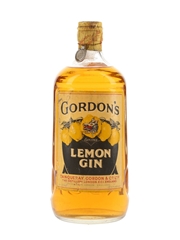 Gordon's Lemon Gin Spring Cap Bottled 1950s - Romolo Salvigni 75cl / 34%