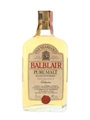 Balblair 5 Year Old Bottled 1980s - Ballantine's 75cl / 40%