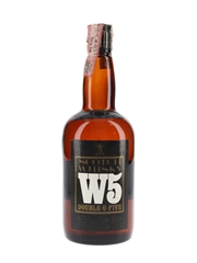 W5 Scotch Whisky Bottled 1980s - Buton 75cl / 40%