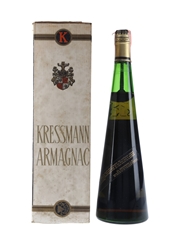 Kressmann 3 Star Armagnac Bottled 1960-1970s 75cl / 40%