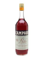 Campari Bitter Bottled 1980s 100cl / 21%