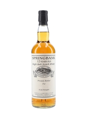 Springbank 12 Year Old Cask Strength