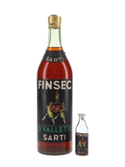 Sarti 3 Valletti Fynsec Bottled 1950s 5cl & 100cl / 40.5%