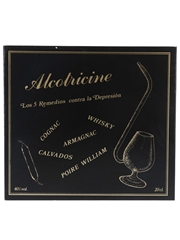 Alcotricine The Five Cures Against Depression Ampoules Tasting Set With Port Pipe Glass - Spanish Edition 10 x 2cl / 40%