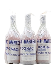 Martell 3 Star Bottled 1960s-1970s 12 x 70cl / 40%