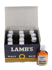 Lamb's Navy Rum Bottled 1980s 12 x 5cl / 40%