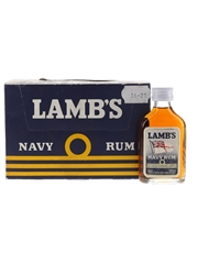 Lamb's Navy Rum Bottled 1980s 11 x 5cl / 40%