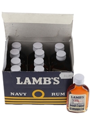 Lamb's Navy Rum Bottled 1980s 11 x 5cl / 40%
