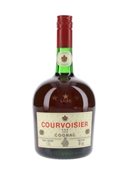 Courvoisier 3 Star Luxe Bottled 1970s 113cl / 40%