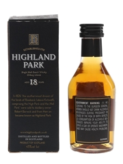 Highland Park 18 Year Old Bottled 1990s 5cl / 43%