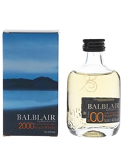 Balblair 2000 Bottled 2010 - 1st Release 5cl / 43%