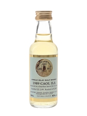 Caol Ila 1989 12 Year Old Bottled 2001 - Signatory Vintage 5cl / 43%