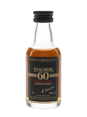 Teacher's 60 Reserve Stock Bottled 1980s 5cl / 40%