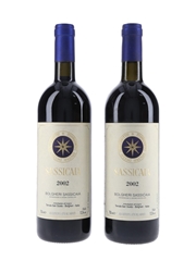 Bolgheri Sassicaia 2002  2 x 75cl / 13.5%