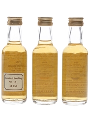 Drumguish The Connoisseur's Course 7th, 8th & 9th Bottled 2001 - The Whisky Connoisseur 3 x 5cl / 40%