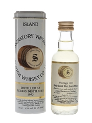 Ledaig 1993 8 Year Old Bottled 2001 - Signatory Vintage 5cl / 43%