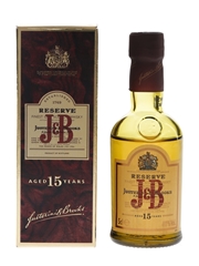 J & B 15 Year Old Reserve Bottled 1980s 5cl / 40%