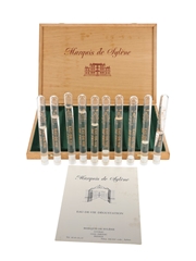 Marquis De Sylene Eau De Vie Tasting Set Mirabelle, Kirsch, Poire William, Quetsch & Framboise 10 x 2cl / 40%