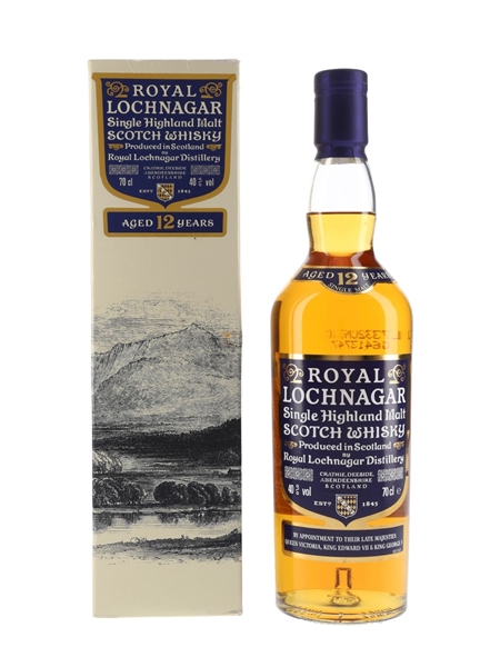 Royal Lochnagar 12 Year Old Bottled 2000s 70cl / 40%