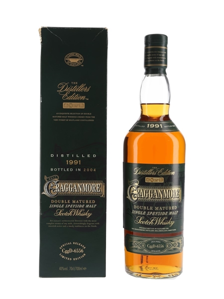 Cragganmore 1991 Distillers Edition Bottled 2004 70cl / 40%