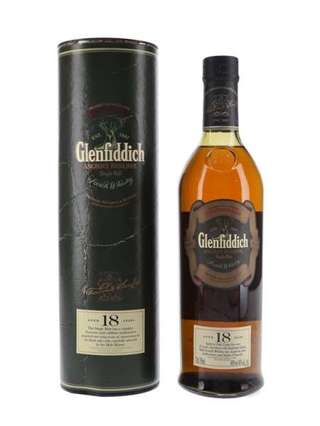 Glenfiddich 18 Year Old Ancient Reserve  70cl / 40%