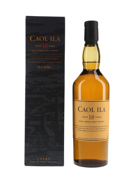 Caol Ila 18 Year Old  70cl / 43%