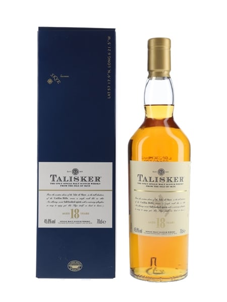 Talisker 18 Year Old Bottled 2000s 70cl / 45.8%