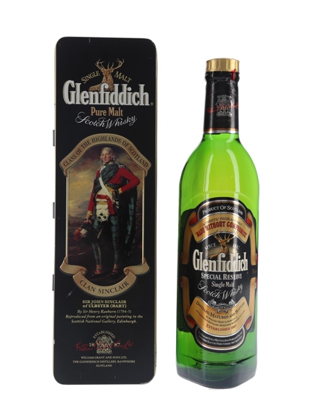 Glenfiddich Special Reserve Clans Of The Highlands - Clan Sinclair 70cl / 40%