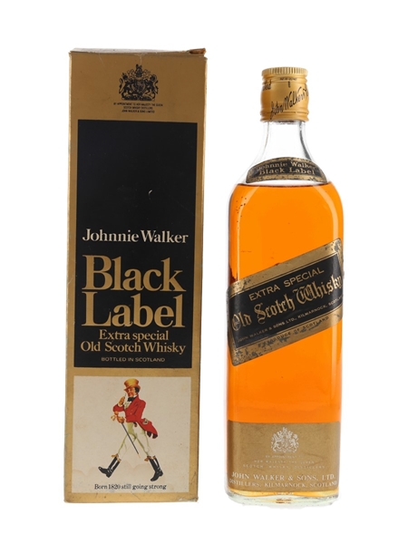 Johnnie Walker Black Label Bottled 1980s 75cl